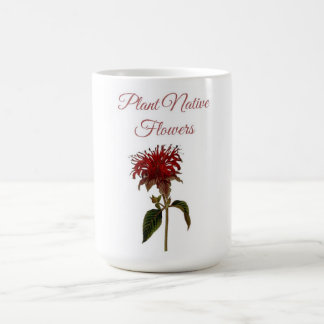 Inheemse Bloemen van Monarda Plant Koffiemok