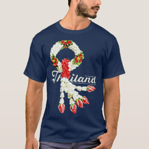 Inheemse bloemen van Thailand T-shirt