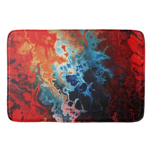 Inheemse brand fractal badmat (Voorkant)