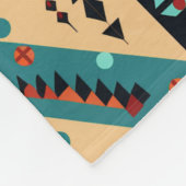 Inheemse Cherokee Nation Fleece Deken (Hoek)