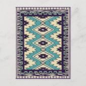 Inheemse Chief Pattern Briefkaart (Voorkant)