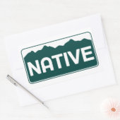 Inheemse Colorado Sticker (Envelop)