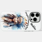Inheemse culturele schoonheid Case-Mate iPhone case (Achterkant (horizontaal))
