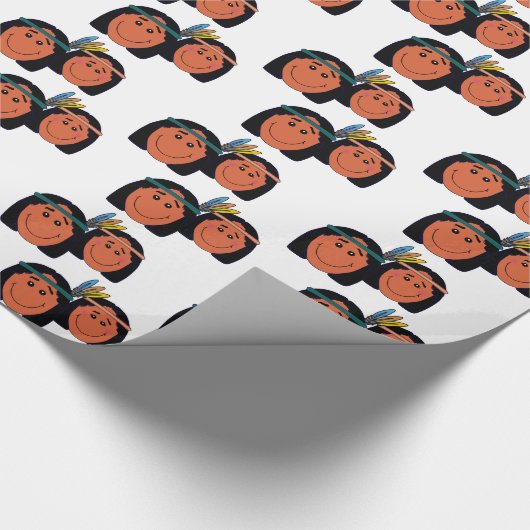 Inheemse Dag van de Mensen Cadeaupapier (Hoek)