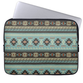 Inheemse Dekbedovertrek Patroon Laptop Sleeve
