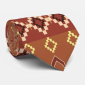 Inheemse druk 4 Stropdas (Opgerold)