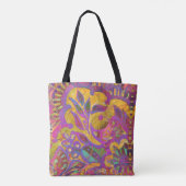 Inheemse flora (geen angst) tote bag (Achterkant)