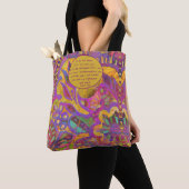 Inheemse flora (geen angst) tote bag (Dichtbij)
