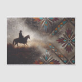 Inheemse Frontier Decoupage Tissuepapier (Voorkant)