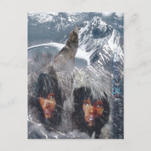 Inheemse Geest in Alaska Briefkaart (Voorkant)