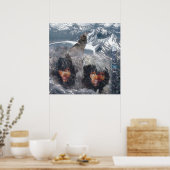 Inheemse Geest in Alaska Poster (Keuken)
