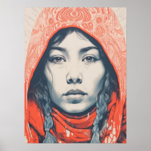 inheemse geest poster