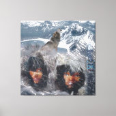 Inheemse Geest van Alaska Canvas Afdruk (Voorkant)