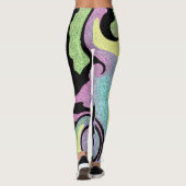 Inheemse geïnspireerde Leggings (Achterkant)