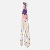 Inheemse goudbossen bloemen stropdas (Achterkant)