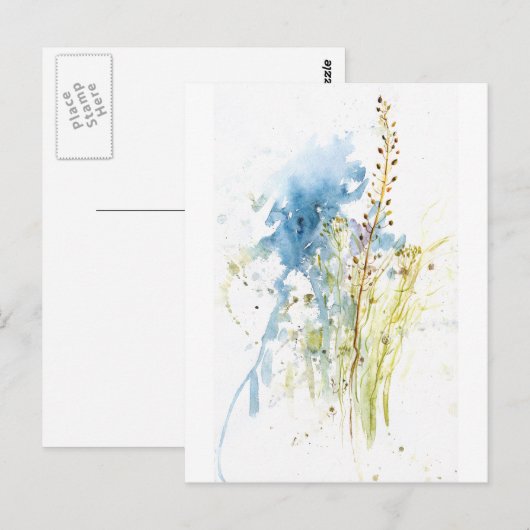 inheemse grassen briefkaart (Voorkant / Achterkant)