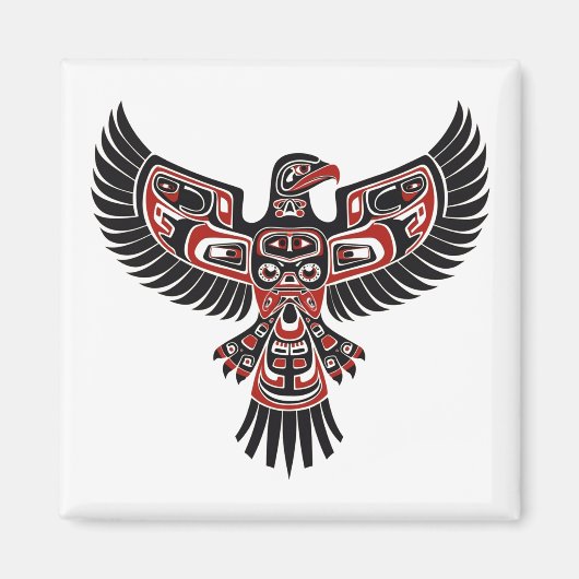 Inheemse Haida in het noordwesten van de Stille Oc Magneet (Voorkant)