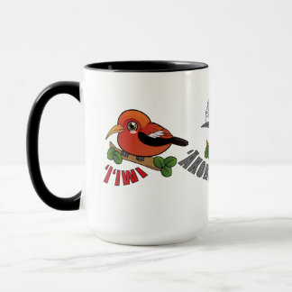 Inheemse Hawaïaanse bosvogels Mok