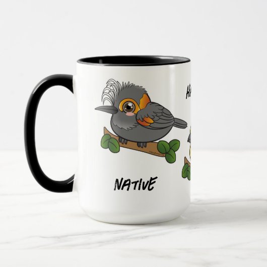 inheemse Hawaïaanse vogel Mok (Links)