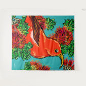 inheemse hawaiitische vogel wandkleed (Voorkant (horizontaal))