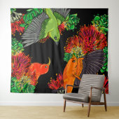 inheemse hawaiitische vogel wandkleed (In Situ (horizontaal))