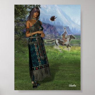 Inheemse herinneringen poster