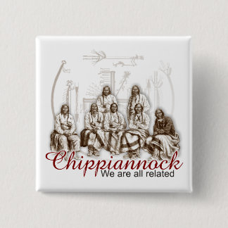 Inheemse Indiaan We zijn allemaal verbonden Button