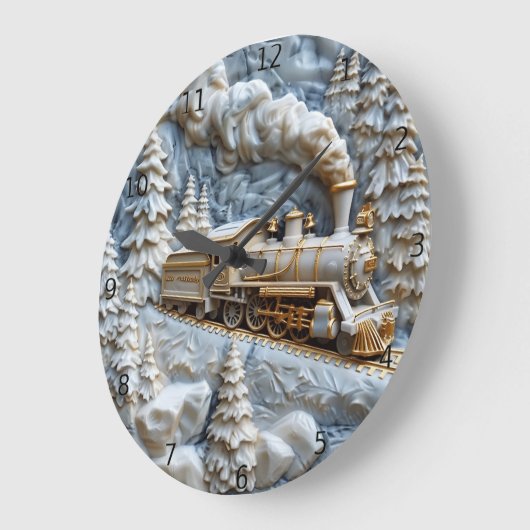 Inheemse Indiase trein kunst in rustige scène Grote Klok (Hoek)