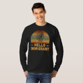 Inheemse Indische Hallo Immigrant T-shirt (Voorkant volledig)
