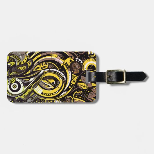 Inheemse Infuser Bagagelabel (Voorkant horizontaal)