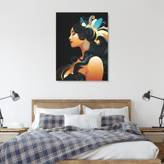 INHEEMSE INSPIRATIE #3 CANVAS AFDRUK (Insitu (Slaapkamer))