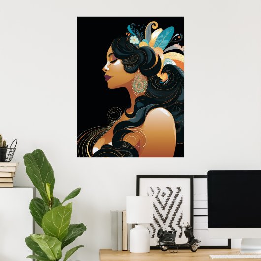 INHEEMSE INSPIRATIE #3 POSTER (Thuiskantoor)