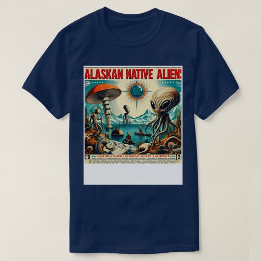 Inheemse inwoners van Alaska T-shirt (Design voorkant)