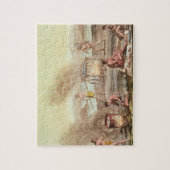 Inheemse inwoners van Florida die zich voorbereide Legpuzzel (Verticaal)