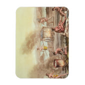 Inheemse inwoners van Florida die zich voorbereide Magneet (Verticaal)