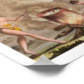 Inheemse inwoners van Florida die zich voorbereide Poster (Hoek)