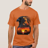 Inheemse Kraai 02 T-shirt (Voorkant)
