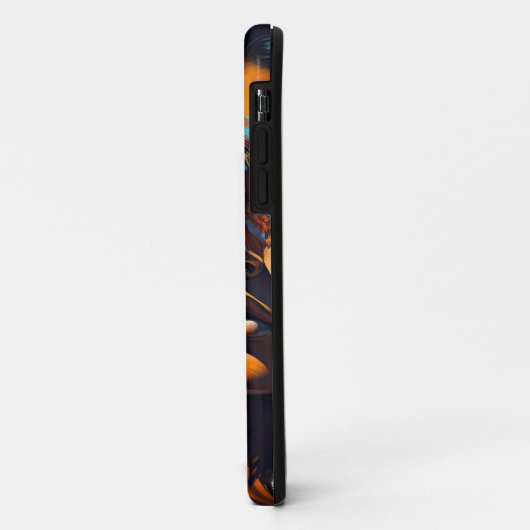 Inheemse krijger 7 Case-Mate iPhone case (Achterkant/links)