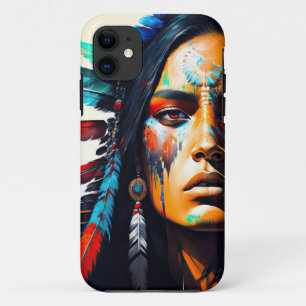 Inheemse krijger 7 Case-Mate iPhone case