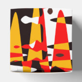 Inheemse Kunst Doos Aangepaste Moderne Eerste Nati Bedankdoosjes (Bovenkant)