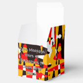 Inheemse Kunst Doos Aangepaste Moderne Eerste Nati Bedankdoosjes (Geopend)