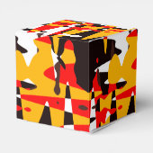 Inheemse Kunst Doos Aangepaste Moderne Eerste Nati Bedankdoosjes (Achterkant)