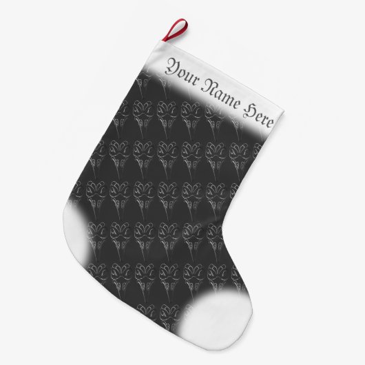 Inheemse Kunst Kerstmis, Stemptotem Stocking Grote Kerstsok (Voorkant (Hangend))