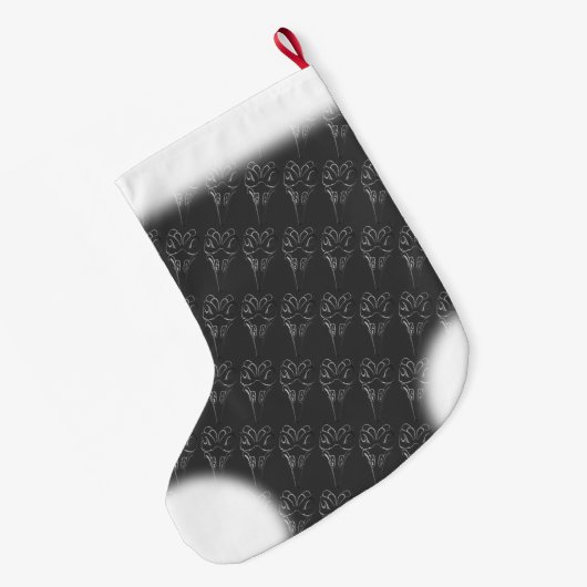 Inheemse Kunst Kerstmis, Stemptotem Stocking Grote Kerstsok (Achterkant (Hangend))