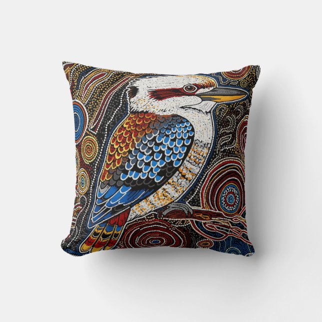 INHEEMSE KUNST VAN KOOKABURRA KUSSEN (Voorkant)