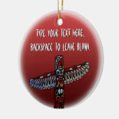 Inheemse kunstdecoratie Aangepast Ornament voor to (Links)