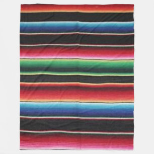 INHEEMSE MEXICAANSE (gesimuleerde) fleece dekens