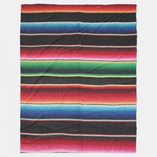 INHEEMSE MEXICAANSE (gesimuleerde) fleece dekens (Voorkant)