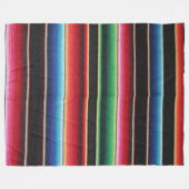 INHEEMSE MEXICAANSE (gesimuleerde) fleece dekens (Voorkant (Horizontaal))