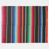 INHEEMSE MEXICAANSE (gesimuleerde) fleece dekens (Voorkant (Horizontaal))